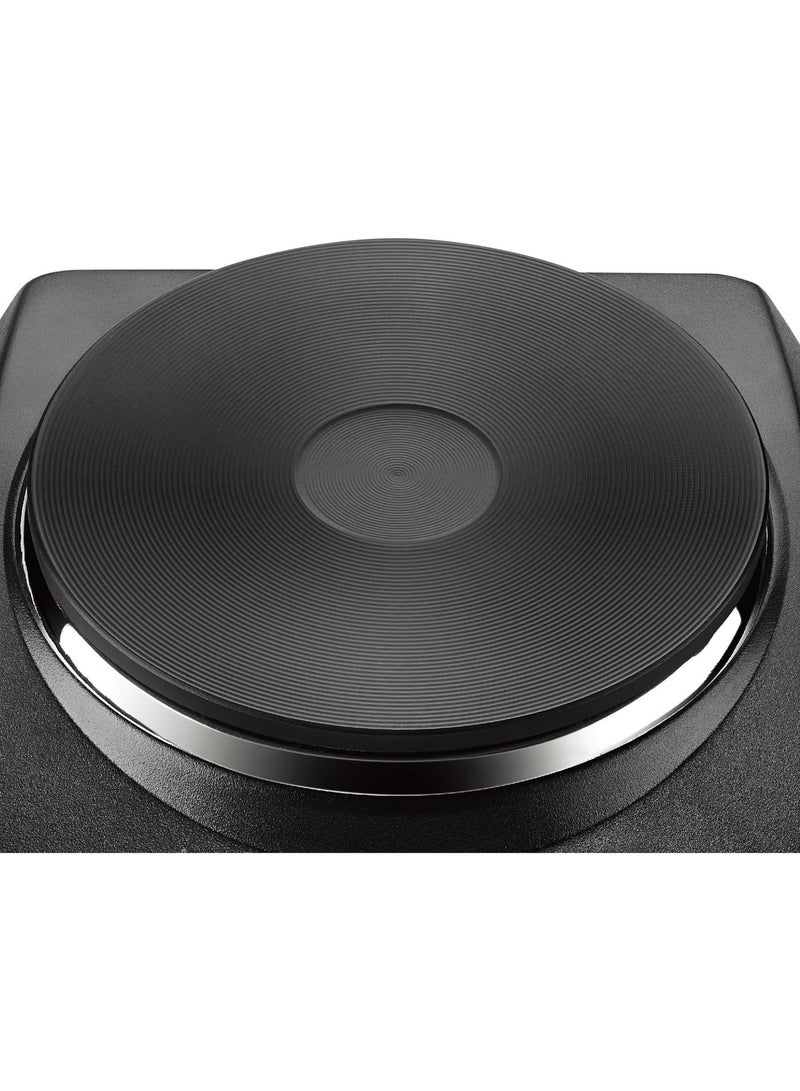 دوتس موقد كهربائي 1 عين 1400 واط أسود اللون أسود - Image 3